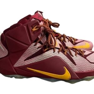 Nike Lebron 12 Wine & Gold ID
